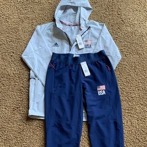 Adidas Team USA Volleyball Men’s Pant & Jacket